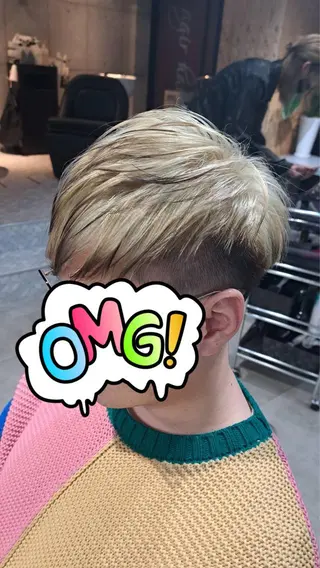 ショート カラー 😎newi池袋😎 ミタショウタのヘアスタイル