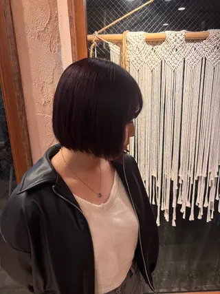 ショート カラー 横浜/金沢文庫/ はらだみさきのヘアスタイル