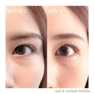 マツエク・マツパ nail & eyelash Bellulu所属・稲 美穂のマツエク・マツパデザイン