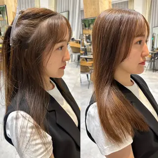 ロング 艶髪ストレート/美髪 /豊中/miyuのヘアスタイル