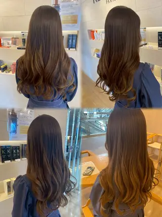 カラー 🦄 岡田 詠 🦄のヘアスタイル