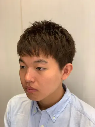 ショート メンズ HAIR&GROOMING YOSHIZAWA Inc所属・渡邊 絢のヘアスタイル