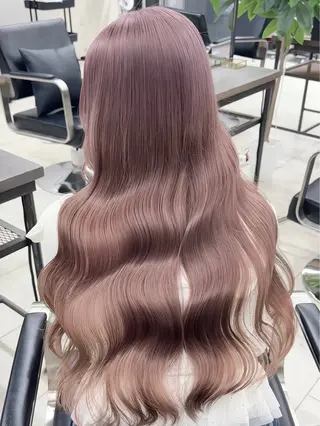 ロング カラー Kvell&Co.所属・心斎橋/✨ハイトーン ✨/isseiのヘアスタイル