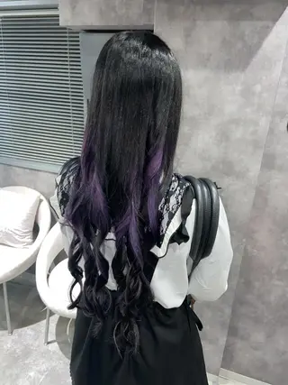 ロング カラー 🦉静かに過ごしたい 方、個室席🦉タナカのヘアスタイル