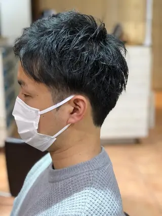 ショート メンズ 辻堂メンズ特化 YU-YAのヘアスタイル