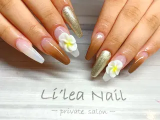 ロング ネイル Li'leaNail AINAのネイルデザイン