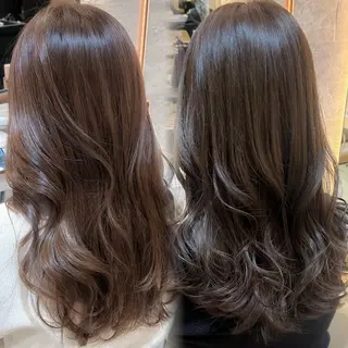 ロング 韓国ヘア🇰🇷／艶 カラー🫧/木村和生のヘアスタイル