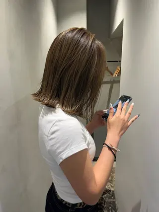 ショート カラー ロエ平尾山荘所属・ショート/ハイライト /平尾/薬院/綜一郎のヘアスタイル