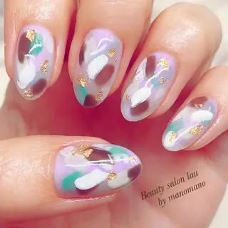 ネイル ラウバイマノマノ なかざとのネイルデザイン