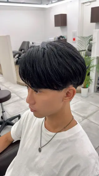 ショート パーマ メンズ 🏆メンズヘア特化 🥇代表りんぺーのヘアスタイル