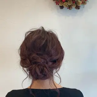 ロング ヘアアレンジ SHANTi 飯塚 ヘアセット/髪質改善のヘアスタイル