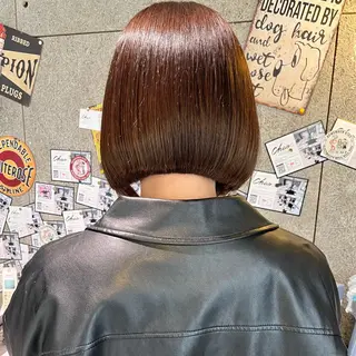 ショート ボブ/ショートボブ/ 岡山駅/別曽遥也のヘアスタイル