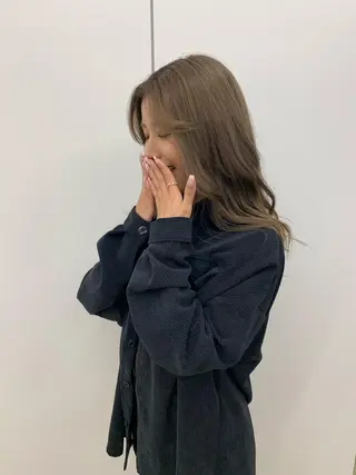 セミロング カラー PAIR DAISUKEのヘアスタイル