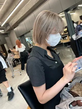 ショート カラー sakoda shunkiのヘアスタイル