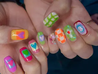 ネイル Nail Atelier IamI所属・アイアムアイ 大村磨衣のネイルデザイン