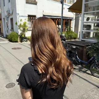 ロング カラー 高橋 充輝のヘアスタイル