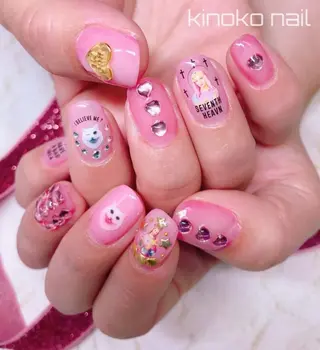 ネイル 小宇宙所属・小宇宙 近鉄今里徒歩5分🧬のネイルデザイン