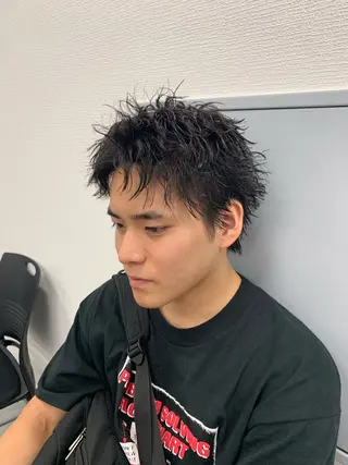 ショート パーマ メンズ ⚡️メンズ特化⚡️ RYUKIのヘアスタイル