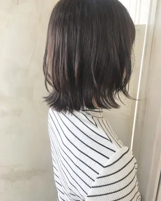 ミディアム 鎌倉 彩のヘアスタイル