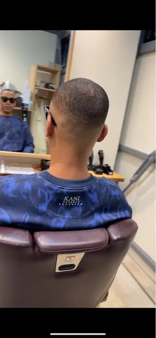 メンズ 女性理容師 さちのヘアスタイル