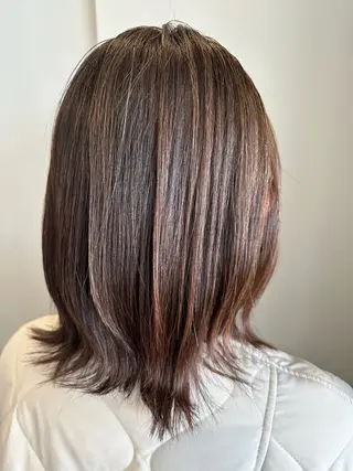 ミディアム 原 辰徳のヘアスタイル