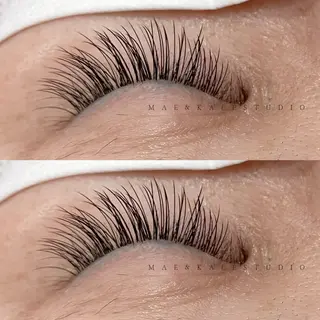 マツエク・マツパ MAE&KALE STUDIOのマツエク・マツパデザイン