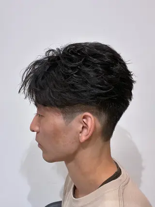 ショート メンズ メンズパーマ特化💈 髙木颯太💈のヘアスタイル