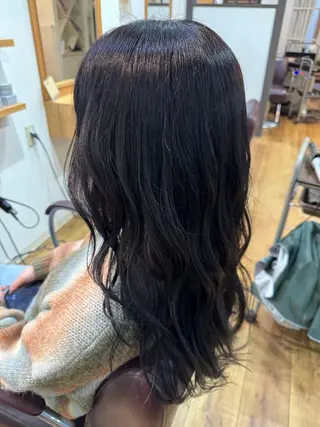 ロング 🫧透明感カラー🫧 ロン毛美容師のヘアスタイル