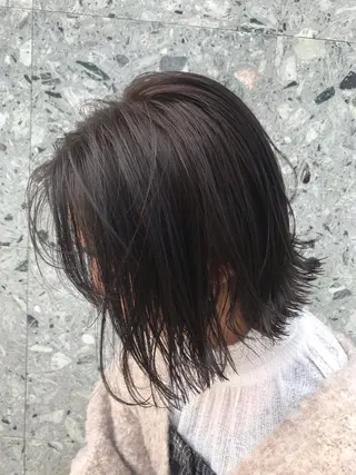 ショート カラー ヘアアレンジ シアーベージュニスト 🥣大石亜里紗のヘアスタイル