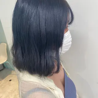 セミロング カラー キッズ ネイル マツエク・マツパ 🦋ハイトーンボブ ショート🦋トシキのヘアスタイル