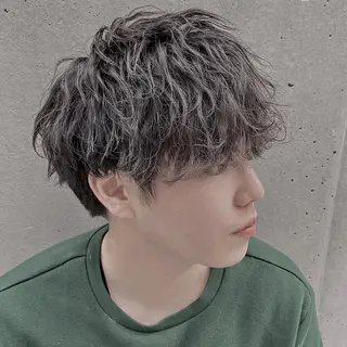 パーマ メンズ メンズ縮毛矯正 ♠️店長下平隼人のヘアスタイル