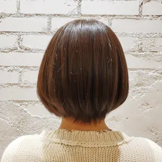 ショート 人見知りさんでも安心 奥田 里佳子のヘアスタイル