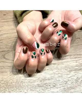 ネイル umber 三茶1分のネイルデザイン