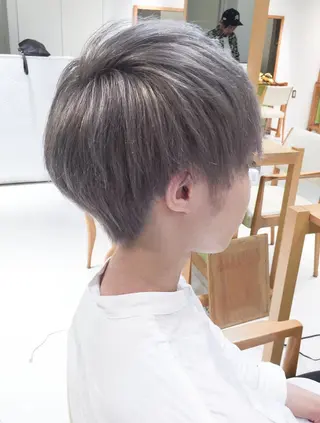 ショート カラー ヘアアレンジ メンズ Days 透明感カラーのヘアスタイル
