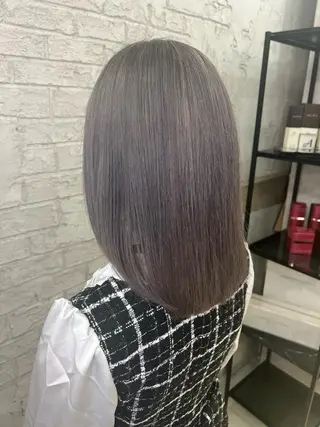 ミディアム カラー エクステ＆艶カラー 🎀YURINA🎀のヘアスタイル