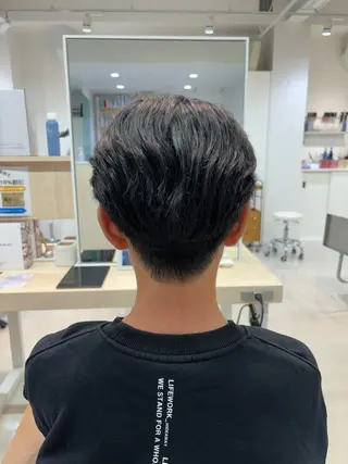 メンズ メンズパーマ/ スパイキー/フェードのヘアスタイル