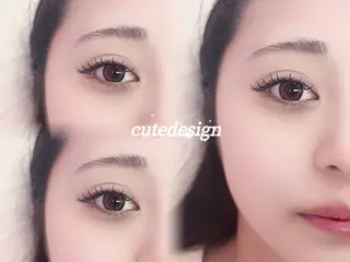 マツエク・マツパ eye＋nano所属・韓国風束感まつ毛🩵 Nozomiのマツエク・マツパデザイン