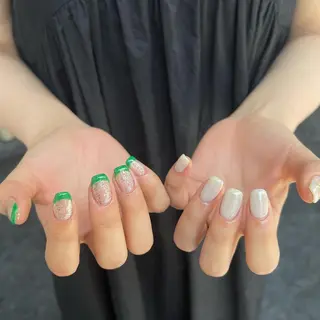 ネイル GRANDE大須 Cecil💜のネイルデザイン