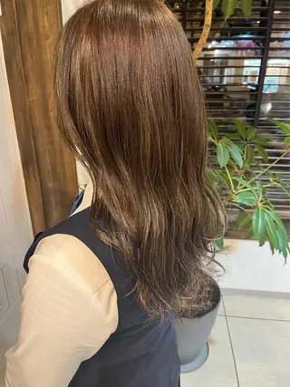 ロング 🤍レイヤーツヤカラ ーAkane🇰🇷のヘアスタイル