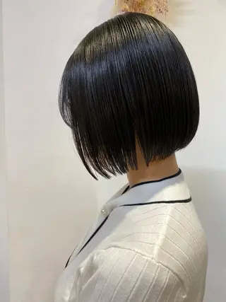 ショート ブリーチなし/暖色/ 透明感/なおやのヘアスタイル