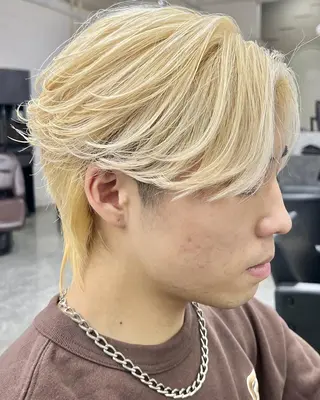 カラー メンズ GLOP HOMME 店長　アオトのヘアスタイル