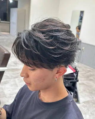 メンズ メンズ/心斎橋 /韓流/藤本理希のヘアスタイル