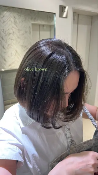 ショート カラー EIGHT　樹梨 ／韓国ヘア🩶のヘアスタイル