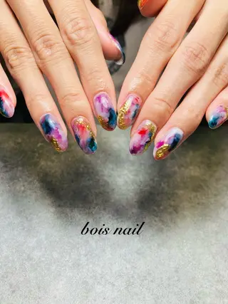 ネイル bois nail ボワネイル北巽のネイルデザイン