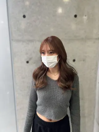 ロング 韓国ヘア🤍 慎之介のヘアスタイル