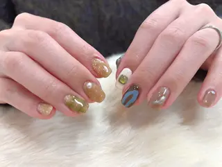 ネイル Re Pearl～コーディネートサロン～ 市駅前店所属・NARUMI HYODOのネイルデザイン