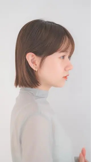 ショート カラー rion🪽 /wカラー・縮毛矯正のヘアスタイル