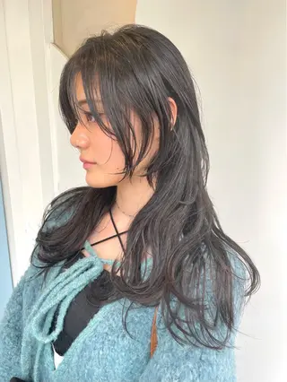 ロング 🐺高椋 海/ウルフ/レイヤーのヘアスタイル
