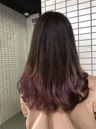 ロング カラー ヘアアレンジ ✂︎中山竜哉✂︎ 川崎スタイリストのヘアスタイル