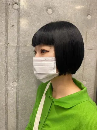 ショート カラー ﾃﾞｻﾞｲﾝｶﾗｰ 🤍ｼﾉﾌﾞ🤍のヘアスタイル